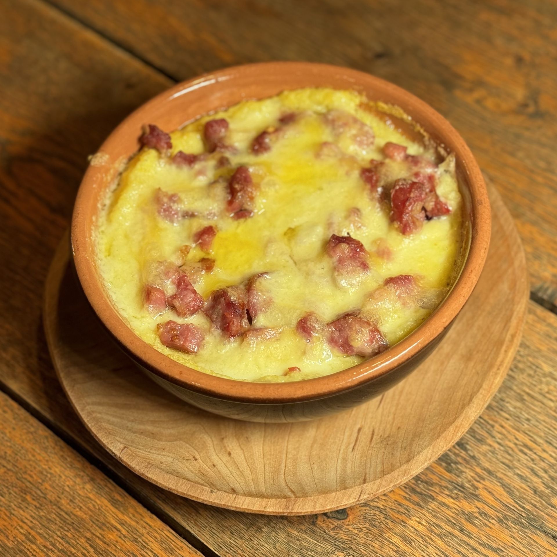 Bulz with smoked sausages - 500 g